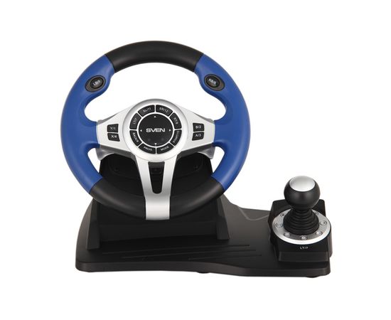 Руль SVEN GC-W600 SV-015435 (педали, вибро, лепестки, D-pad, 12 кл, PC/PS3/Xinput) 