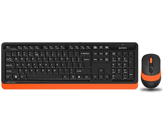  Клавиатура + мышь A4 Fstyler FG1010 orange 