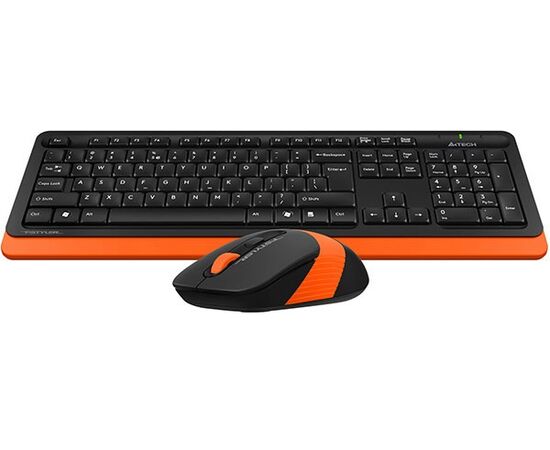  Клавиатура + мышь A4 Fstyler FG1010 orange 