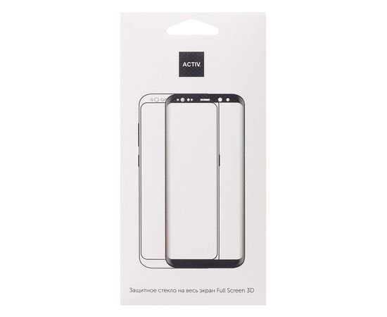  Защитное стекло Full Screen Activ Clean Line 3D для "Samsung SM-A022 Galaxy A02" (black)(133035) 