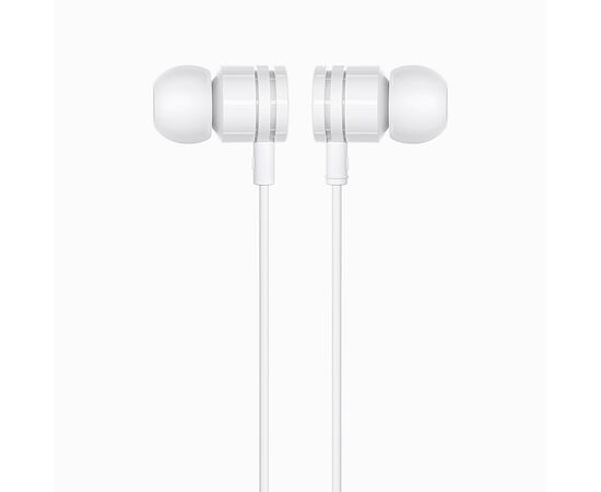 Проводные наушники с микрофоном внутриканальные Borofone BM31 Mysterious, 3.5 Jack (white) 