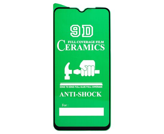  Защитное стекло Full Screen - 2,5D Ceramics для "Xiaomi Redmi 9" (тех. уп) (black)(213222) 