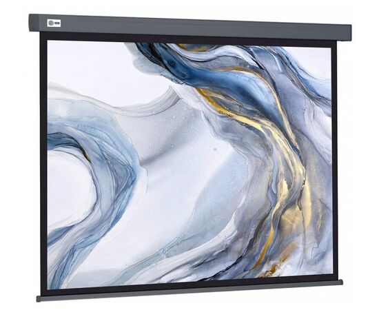  Экран Cactus CS-PSW-180X180-SG Wallscreen настенно-потолочный рулонный серый 