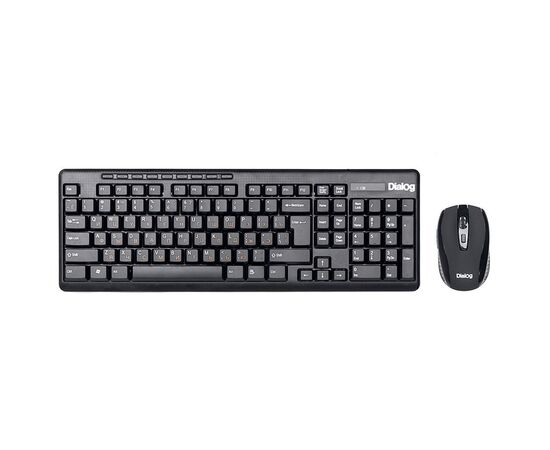 Беспроводной набор Dialog Pointer RF KMROP-4020U мембранная клавиатура+мышь (black) (73890) 