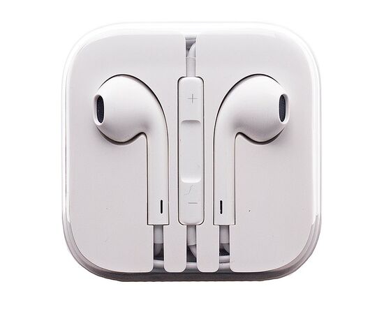  Проводные наушники с микрофоном вкладыши [Apple] MD827ZM/A Jack 3,5 (Класс A) (white) (51645) 