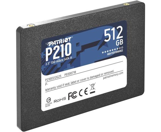  SSD Patriot 512Gb P210 P210S512G25 