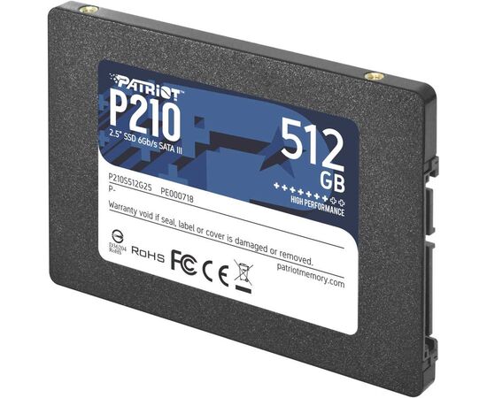  SSD Patriot 512Gb P210 P210S512G25 