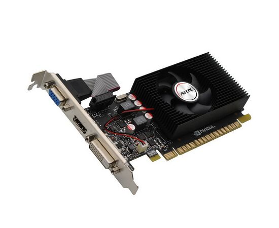  Видеокарта Afox GeForce GT710 (AF710-4096D3L7-V1) 4GB DDR3 64BIT DVI HDMI VGA LP Single Fan RTL 