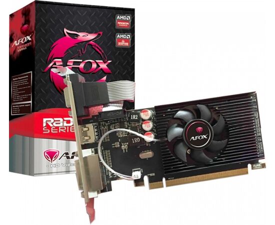  Видеокарта Afox GeForce GT710 (AF710-4096D3L7-V1) 4GB DDR3 64BIT DVI HDMI VGA LP Single Fan RTL 