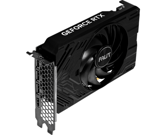  Видеокарта Palit RTX 4060TI Stormx (NE6406T019P1-1060F) 8192Mb PCI-E 4.0 128 GDDR6 2535/9000 HDMIx1 DPx3 HDCP Ret 