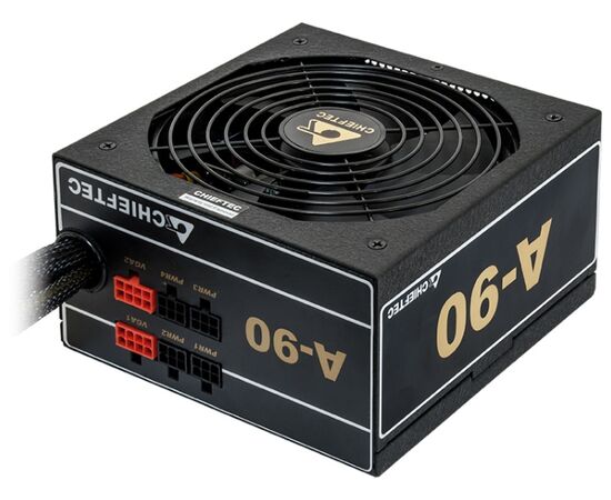  Блок питания CHIEFTEC GDP-650C, Retail, 650W, МОДУЛЬНЫЙ, v.2.3/EPS, КПД >90%,  A.PFC, 2x PCI-E (6+2-Pin), 6x SATA, 3x MOLEX, Fan 14cm 
