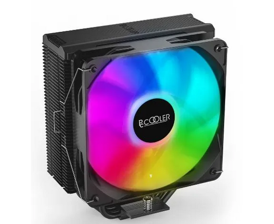  Кулер PCCooler Paladin EX400 ARGB S115X/1200/1700/AM4 (TDP 180W, 120mm PWM ARGB Fan, 4 тепловые трубки 6мм, 800-1800RPM, 28,6dBa) 