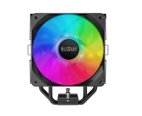  Кулер PCCooler Paladin EX400 ARGB S115X/1200/1700/AM4 (TDP 180W, 120mm PWM ARGB Fan, 4 тепловые трубки 6мм, 800-1800RPM, 28,6dBa) 