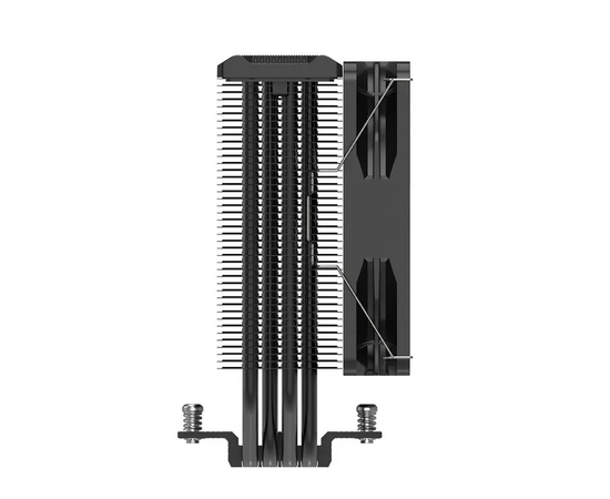 Кулер PCCooler Paladin EX400 ARGB S115X/1200/1700/AM4 (TDP 180W, 120mm PWM ARGB Fan, 4 тепловые трубки 6мм, 800-1800RPM, 28,6dBa) 