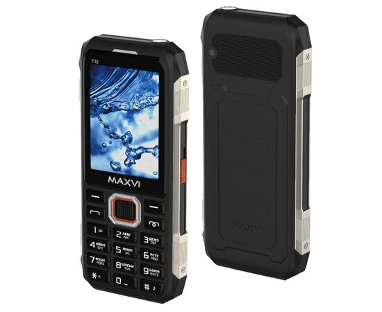  Мобильный телефон MAXVI T12 Black 