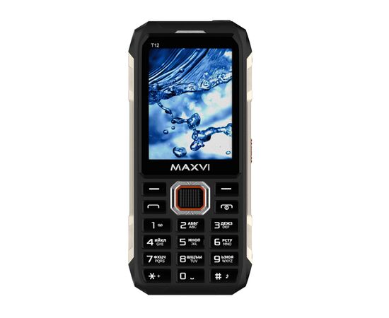  Мобильный телефон MAXVI T12 Black 
