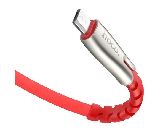  Кабель USB HOCO U58 Core USB - MicroUSB, 2.4А, 1.2 м, красный 