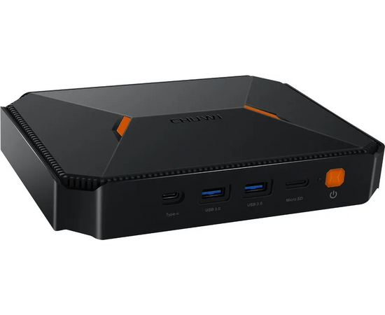  Неттоп Chuwi HeroBox (CWI527P) Intel N-series N100(0.8Ghz) 8192Mb 256SSDGb Intel UHD Graphics 600 BT WiFi Black Win11Pro 