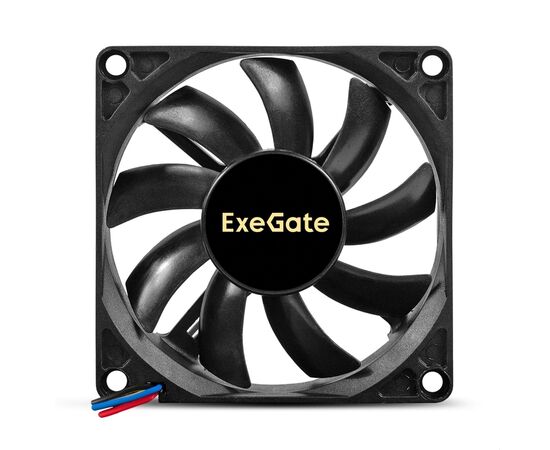  Вентилятор ExeGate ExtraPower EP08015S2P EX295234RUS (80x80x15 мм, Sleeve bearing (подшипник скольжения), 2pin, 2500RPM, 25.5dBA) 