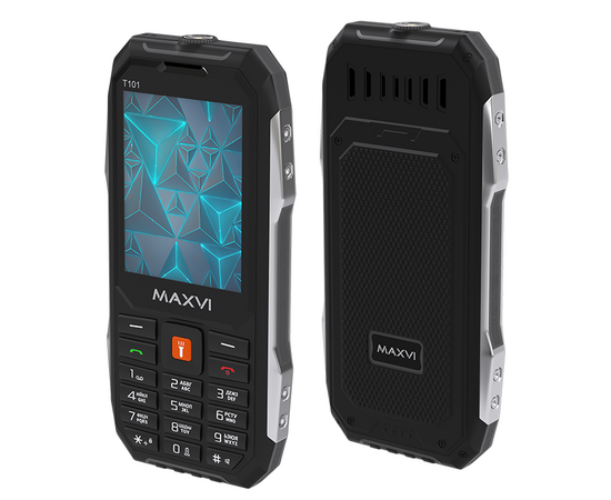  Мобильный телефон MAXVI T101 black 