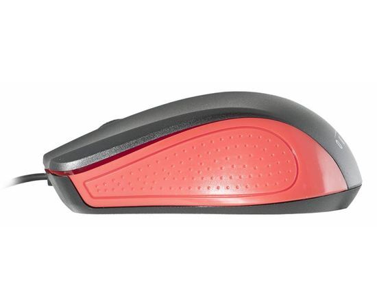  Мышь Oklick 225M черный/красный USB 