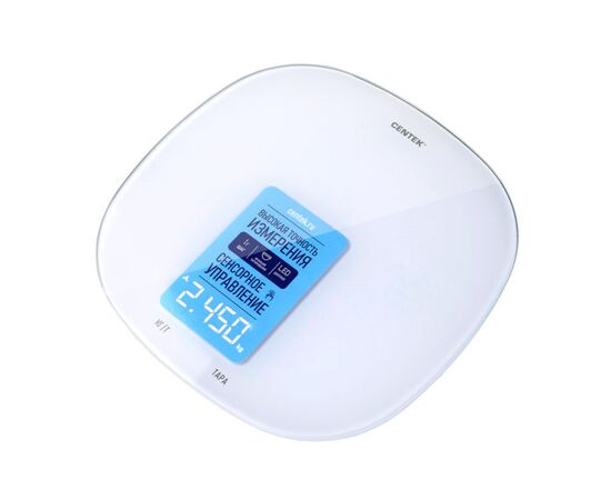  Весы кухонные Centek CT-2482 White LED 