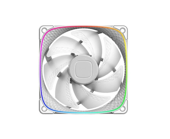  Комплект вентиляторов Geometric Future Squama 2503W (1F2503W312001) Triple Pack / 120mm, 2000 RPM, 69.11 CFM, 29.0 dBA, 5V ARGB, White 