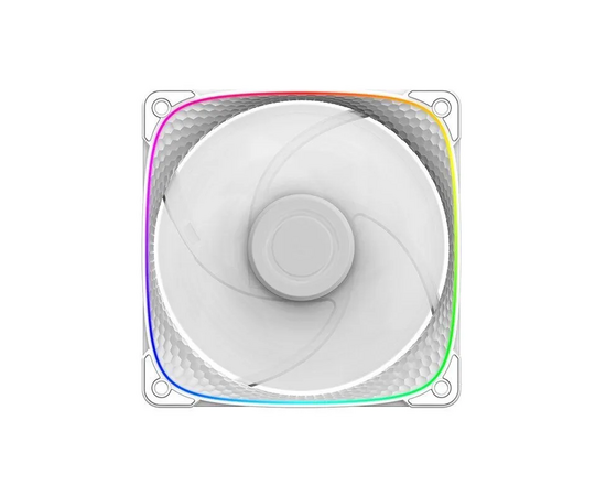  Комплект вентиляторов Geometric Future Squama 2503W (1F2503W312001) Triple Pack / 120mm, 2000 RPM, 69.11 CFM, 29.0 dBA, 5V ARGB, White 