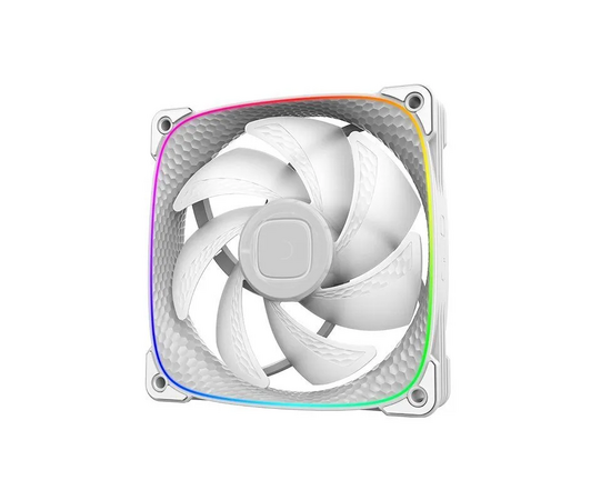  Комплект вентиляторов Geometric Future Squama 2503W (1F2503W312001) Triple Pack / 120mm, 2000 RPM, 69.11 CFM, 29.0 dBA, 5V ARGB, White 