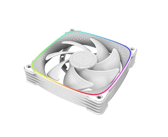  Комплект вентиляторов Geometric Future Squama 2503W (1F2503W312001) Triple Pack / 120mm, 2000 RPM, 69.11 CFM, 29.0 dBA, 5V ARGB, White 