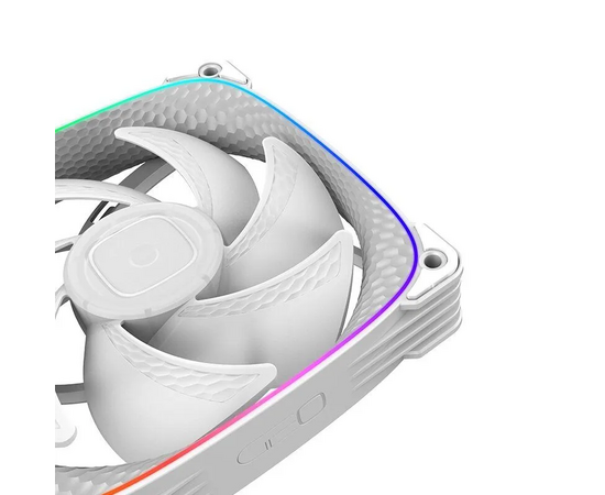  Комплект вентиляторов Geometric Future Squama 2503W (1F2503W312001) Triple Pack / 120mm, 2000 RPM, 69.11 CFM, 29.0 dBA, 5V ARGB, White 