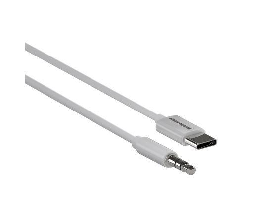  Аудиокабель AUX 3.5mm 2м More choice UK22a (White) 