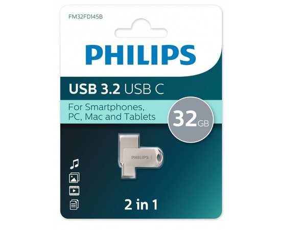  USB-флешка PHILIPS FM32FD145B/97 32Gb 