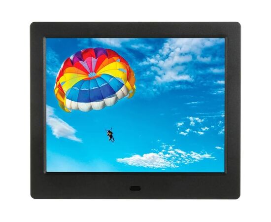  Цифровая фоторамка Digma PF-843 IPS черный 
