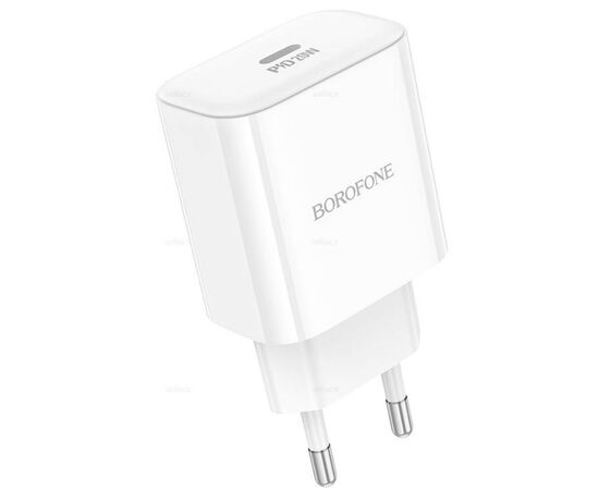  BOROFONE BA81A/ Сетевое ЗУ/ PD / 1 USB/ Выход: 20W/ White 