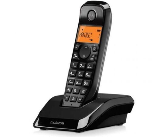  Радиотелефон Motorola S1201 черный 