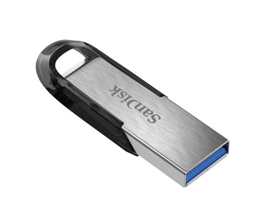  Flash Drive 128Gb Sandisk Cruzer Ultra Flair SDCZ73-128G-G46 USB3.0 серебристый/черный 