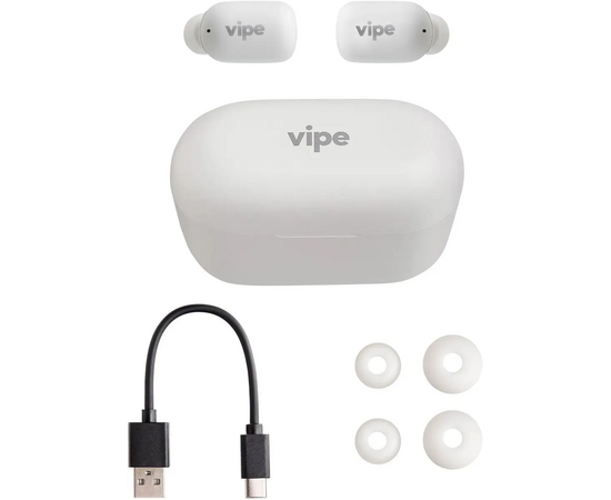  Наушники Vipe A1 TWS VPTWSA1WHI, Bluetooth, внутриканальные белый 