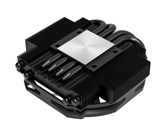  Кулер ID-COOLING IS-30A Black AMD AM5/AM4 низкопрофильный высота 30mm (TDP 100W, PWM, 4 тепл.трубки прямого контакта, FAN 92mm) Box 
