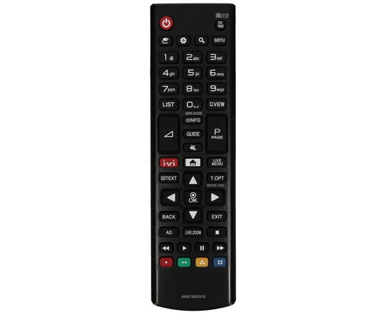  Пульт Huayu AKB75095312 для телевизора LG 