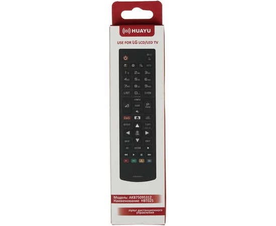  Пульт Huayu AKB75095312 для телевизора LG 