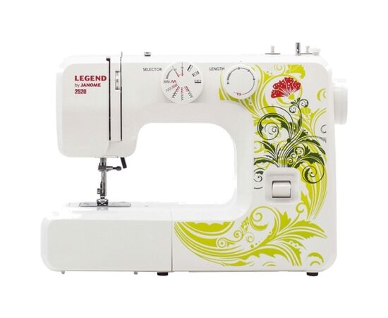  Швейная машина Janome LEGEND 2520 (Janome2520), электромеханическое управление, качающийся челнок, количество операций: 11 