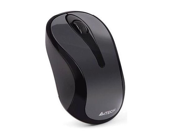  Мышь A4Tech G3-280NS серый/черный оптич. 1200dpi silent беспров. USB для ноутбука 2but 