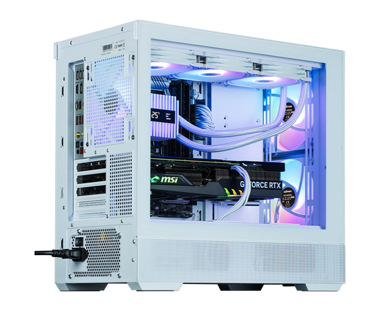  Корпус ZALMAN P30 Air, mATX, White, Window, 2xCombo (3.5'' or 2.5''), 3x2.5", 1xUSB Type-C, 1xUSB3.0, Front 2x140mm ARGB, Rear 1x140mm ARGB 