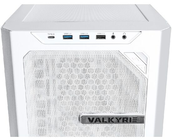  Корпус Valkyrie VK01 White / E-ATX / 2x140mm ARGB fans 