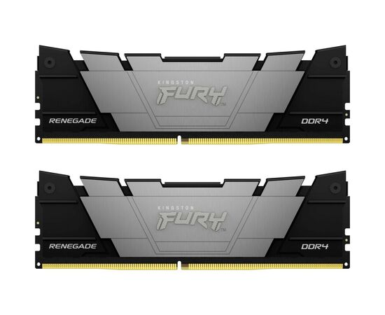  ОЗУ Kingston Fury Renegade Black KF432C16RB12K2/32 32GB3200MT/s DDR4 CL16DIMM (Kit of 2)1Gx8 Fury Renegade Black 