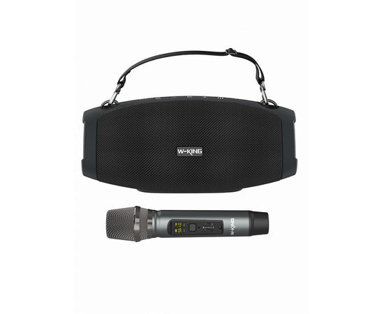 Портативная колонка W-King X10+ (One mic) (черный) 